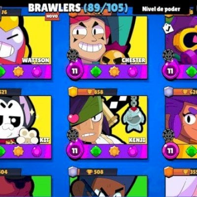 Conta da Supercell id toda com todos os jogos
