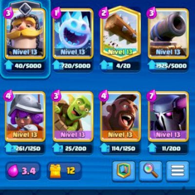 Conta Clash Royale