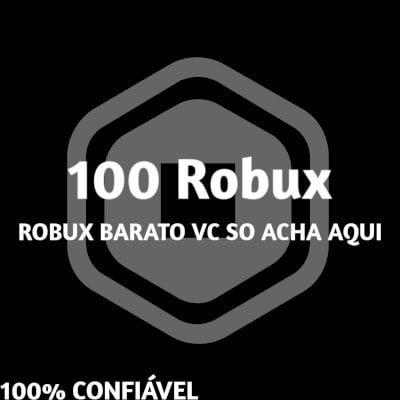 100 Robux (ENVIO IMEDIATO)