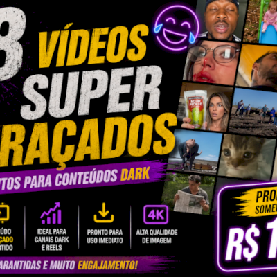 😂48 Vídeos Super Engraçados-Humor Viral para Reels e Shorts-ENTREGA AUTOMÁTICA