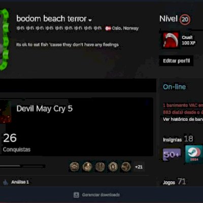 VENDO CONTA STEAM RECHEADA DE JOGOS