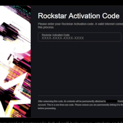 10x Licenças / Códigos de Ativação Rockstar
