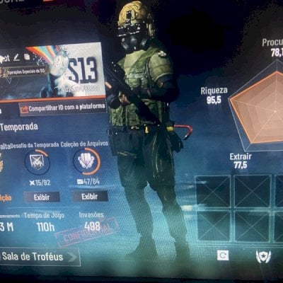 CONTA ARENA BREAKOUT MOBILE 80 MILHÕES, LENDA 10x + SKIN DA PA