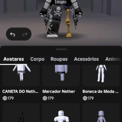 Conta Roblox Feminina! Mais de 2.000 robux gastos
