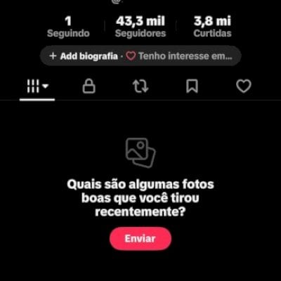 Conta TikTok 43,3K Seguidores • 100% Orgânica • 3,8M Curtidas • 14,4M Views