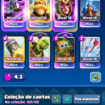 Conta de Clash 14000 troféus