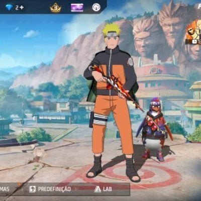 FF,PRA NAO COMECAR DO ( 0 ) NVL 30 / 6 CONJUNTO É TROCA NICK, NARUTO