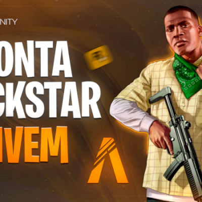Conta com GTA V instalavél!