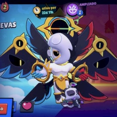 CONTA BRAWL STARS 2019 | 105 BRAWLERS MAX | 91 HIPERCARGAS | 524 SKINS