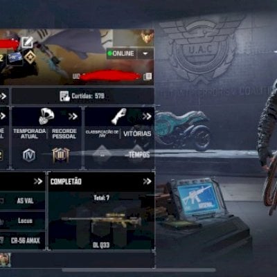 Conta Cod Mobile lvl 202 Antiga