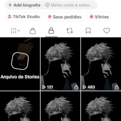 Conta tiktok