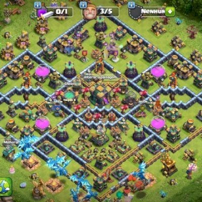 Vendo contas de Clash of clans CV 14, cada uma a R$180,00