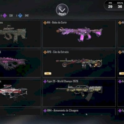 Conta COD Mobile - FULL Colab Godzilla / B.E.A.S.T. + Armas Lendárias + Via Goog