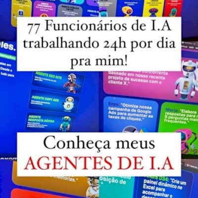 77 AGENTES DE INTELIGÊNCIA ARTIFICIAL