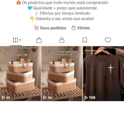 Conta tiktok shop