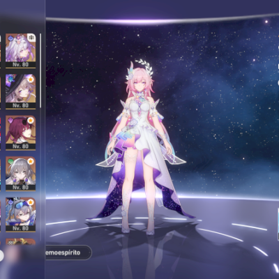 Honkai Star Rail(AR70) 25+ personagens limitados + 10 armas limitadas e skins