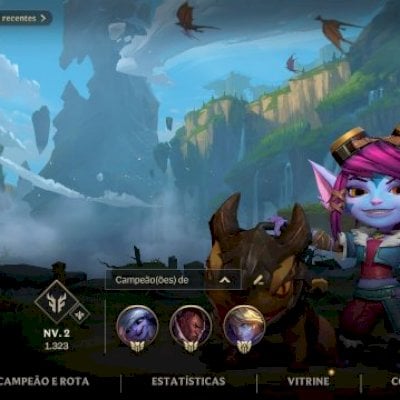 Conta de wild rift