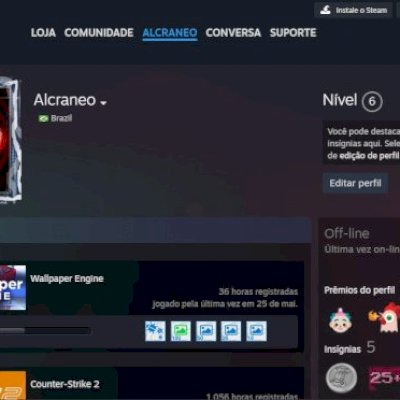 Conta Steam