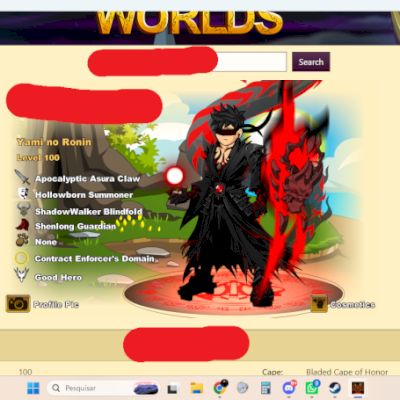 CONTA DE 13 ANOS! VENDENDO BARATO! 15/06/26 (tem heromart shadowstalkeroftime)