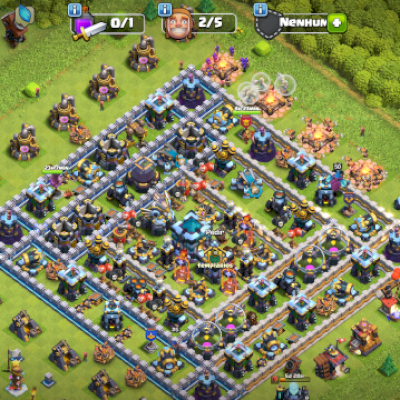 Vendo a conta do clãns of clans