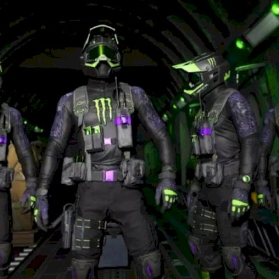 Call Of Duty (Cod) Skins Monster Verde e Azul MENOR PREÇO