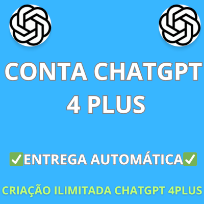 Conta Chatgpt4plus Crie De Tudo - Entrega Automática