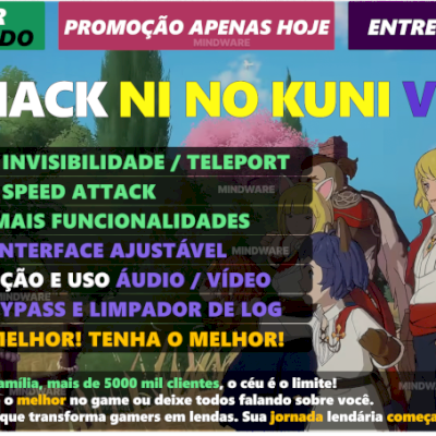SCRIPT NI NO KUNI NFT V2 🚀 100% INDETECTÁVEL E PRIVADO - [RECOMENDAMOS]