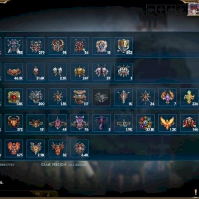Conta Lvl 149 | Baú Milagroso | Pack de Deuses | 22 Deuses Diamante | 410 gemas