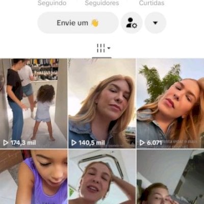 Vendo conta do tik Tok