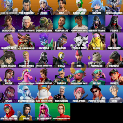 Conta de Fortnite