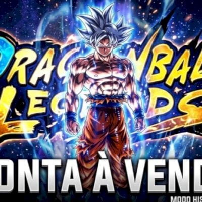 CONTA DE DRAGON BALL LEGENDS COM MUITOS PERSONAGENS!!