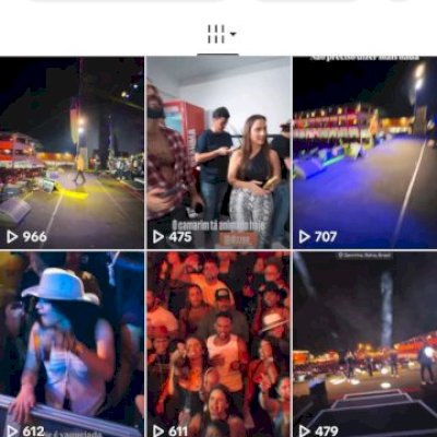Vendo conta do tik Tok bem engajada 1764 seguidores com