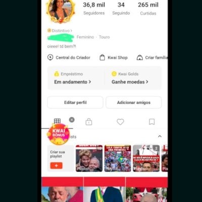 Vendo essa conta kwai