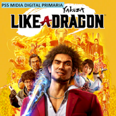 DE PS5 Yakuza: Like a Dragon PS5 EM MIDIA DIGITAL PRIMARIA