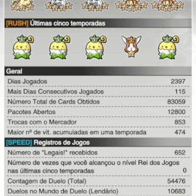 Conta com 6 anos