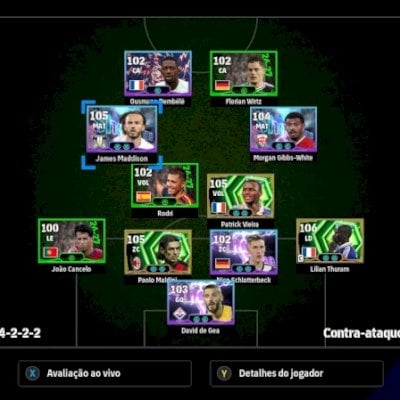 Conta Efootball PC Steam com 9000 moedas