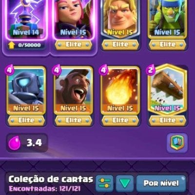 conta braba de clash royale!