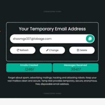 Script De Email Temporário