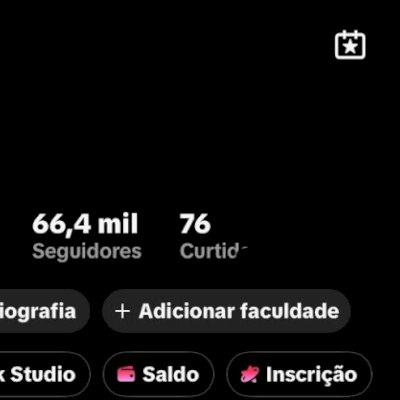Conta do tiktok com 60k