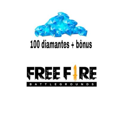 100 diamantes + bônus