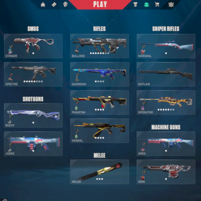 Conta Valorant e Lol com mais de 3500 em skins no Valorant e diversas Skins Lol.
