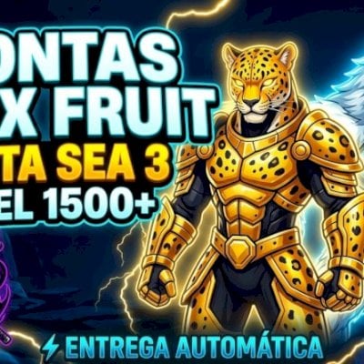 Conta Blox Fruits (Level 1500+) | Estoque Automático | Barata | Conta Reroll