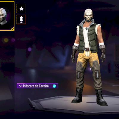 Conta com rei caveira lvl 20 + 300 Dimas