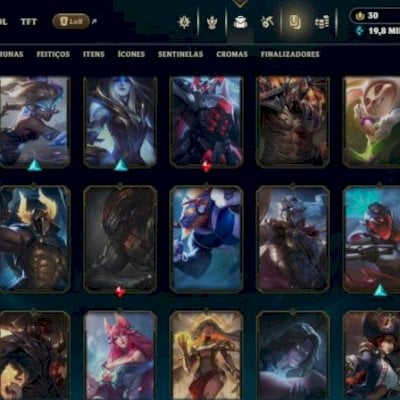 Vendo conta lol