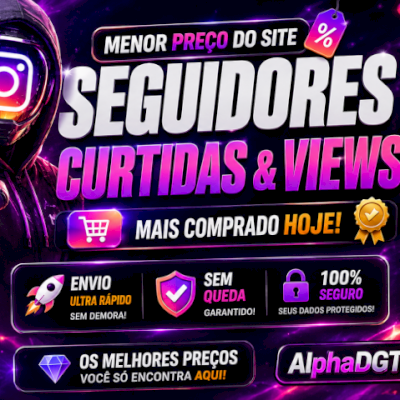 [Promoção] Seguidores Instagram por apenas R$ 9,99