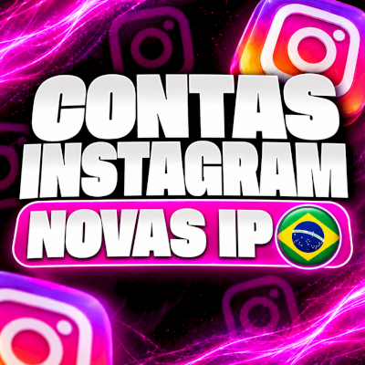 CONTAS INSTAGRAM NOVAS IP 🇧🇷 2F 🥷🔥