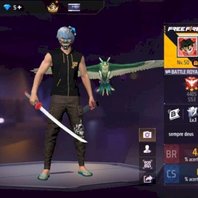 Conta de free fire basica top