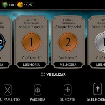 Conta de mortal kombat mobile lv 30^