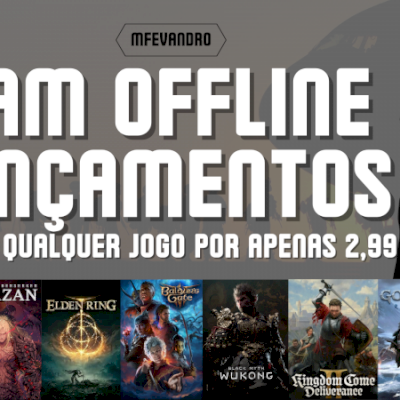 JOGOS LANÇAMENTOS > CONTAS STEAM OFFLINE
