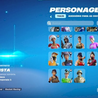 Conta Fortnite 900